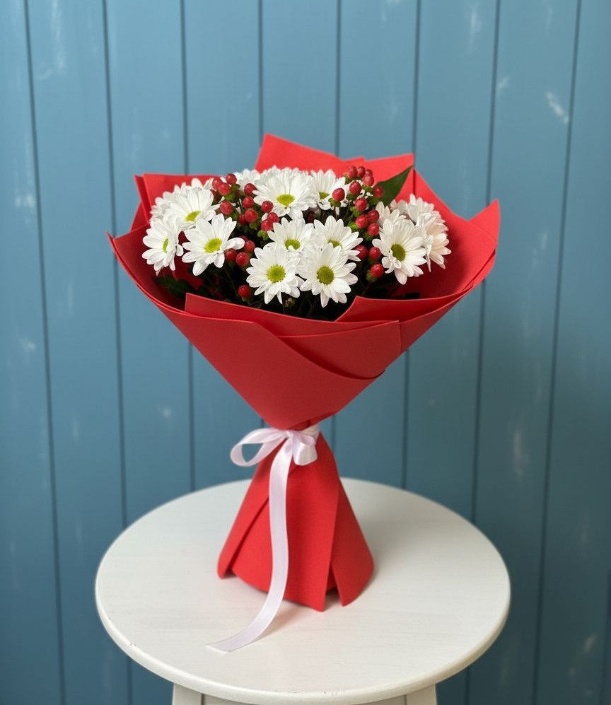 Букет цветов из: Хризантемы в Юргинское