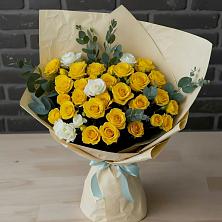 Букет цветов из:  Розы в Юргинское