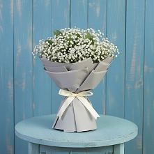 Букет цветов из:  Гипсофила в Юргинское