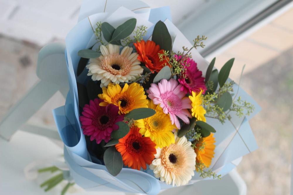 Букет цветов из: Герберы в Юргинское