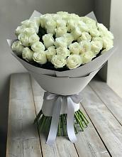 Букет 35 Белых роз #REPLACE_PRED# Юргинское
