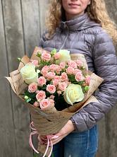 Букет цветов из:  Розы в Юргинское