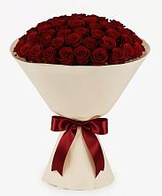 Букет 101 Бордовая роза Блэк Бакарра в Юргинское
