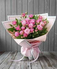 Букет Розовый кустик в Юргинское