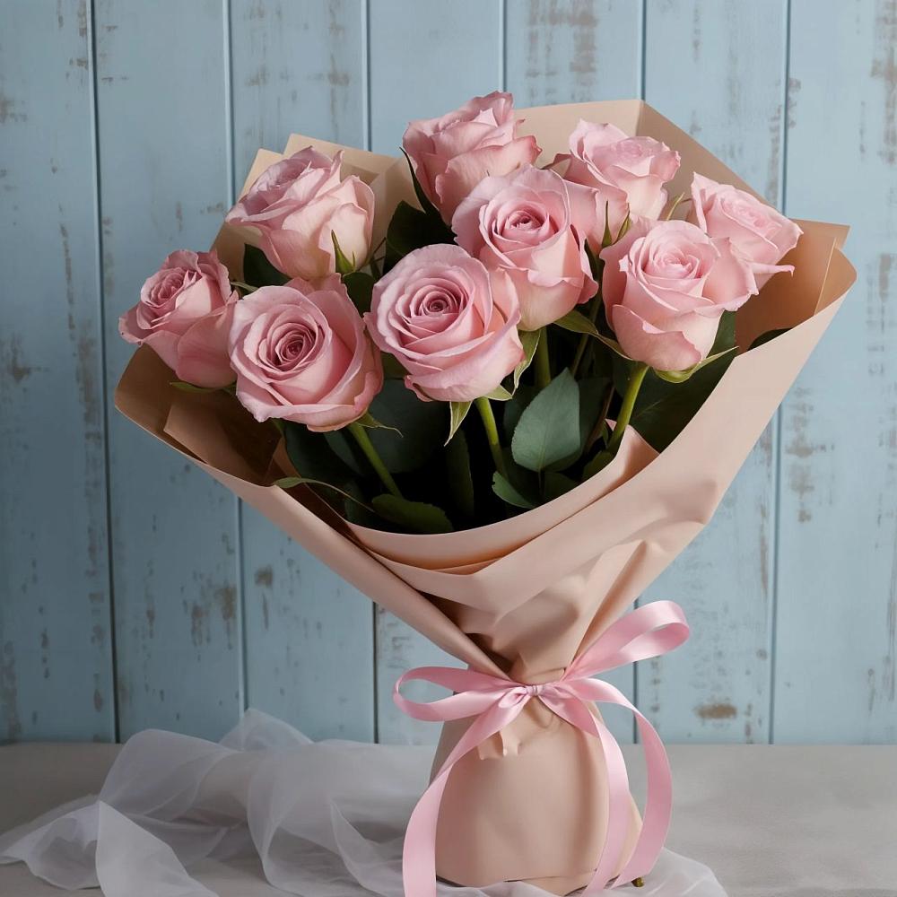 Букет цветов из: Розы в Юргинское