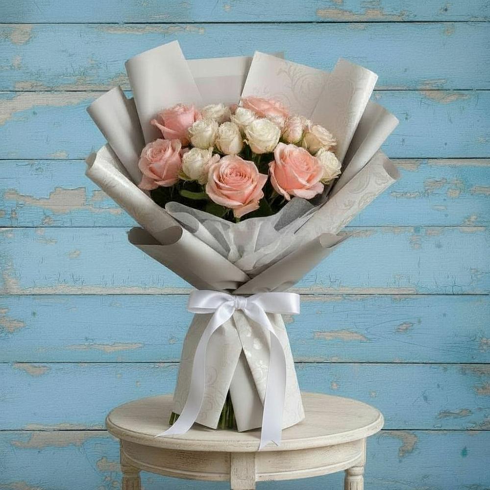 Букет цветов из: Розы в Юргинское