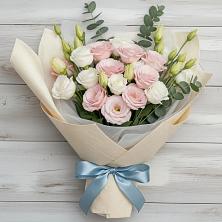 Букет цветов из:  Лизиантусы в Юргинское