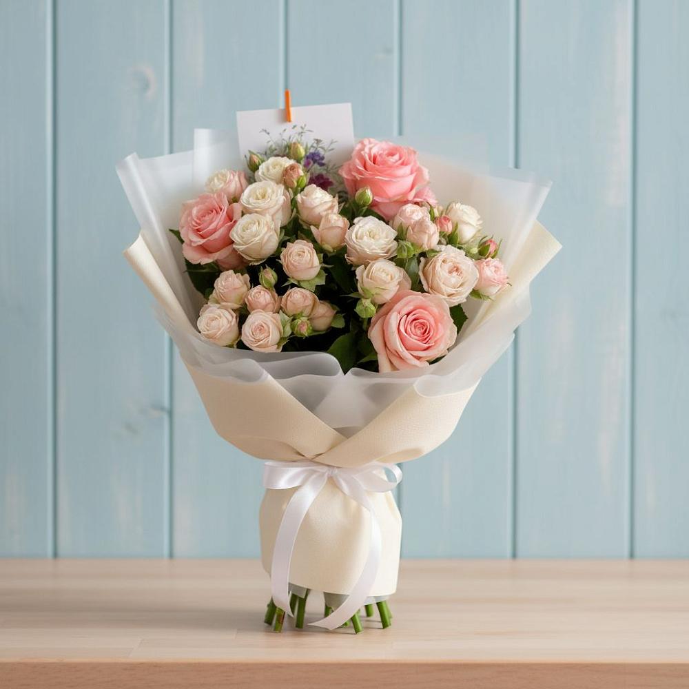 Букет цветов из: Розы в Юргинское