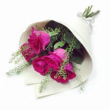 Букет цветов из:  Розы в Юргинское