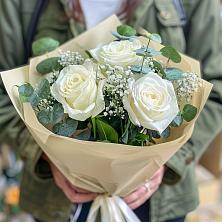Букет цветов из:  Розы в Юргинское