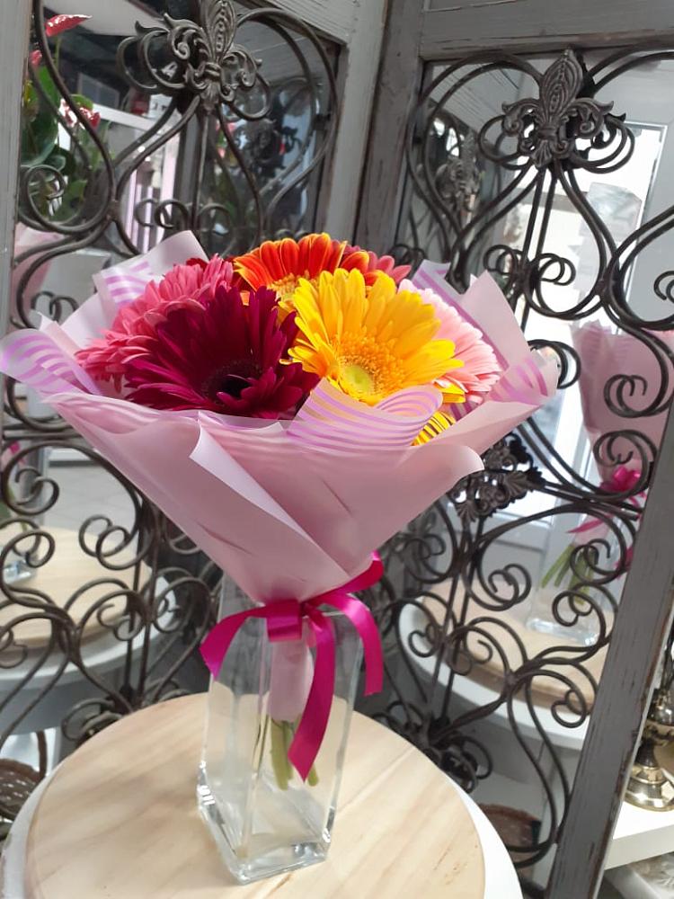 Букет цветов из: Герберы в Юргинское