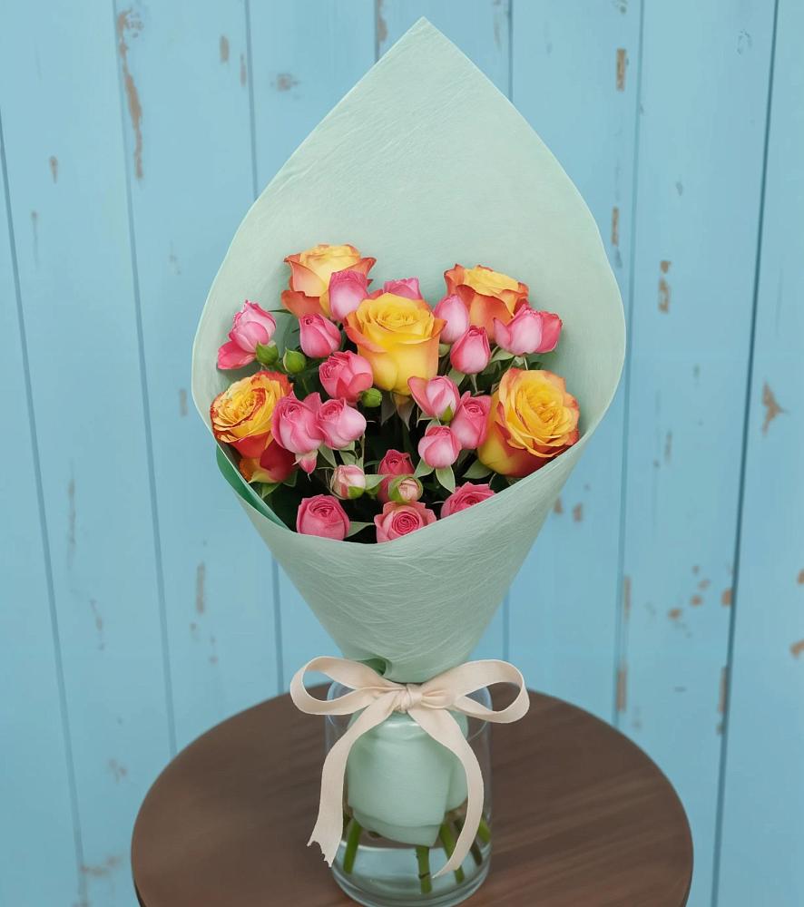 Букет цветов из: Розы в Юргинское