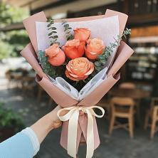 Букет цветов из:  Розы в Юргинское