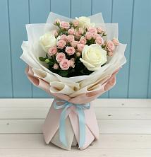 Букет цветов из:  Розы в Юргинское