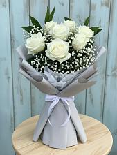 Букет цветов из:  Розы в Юргинское