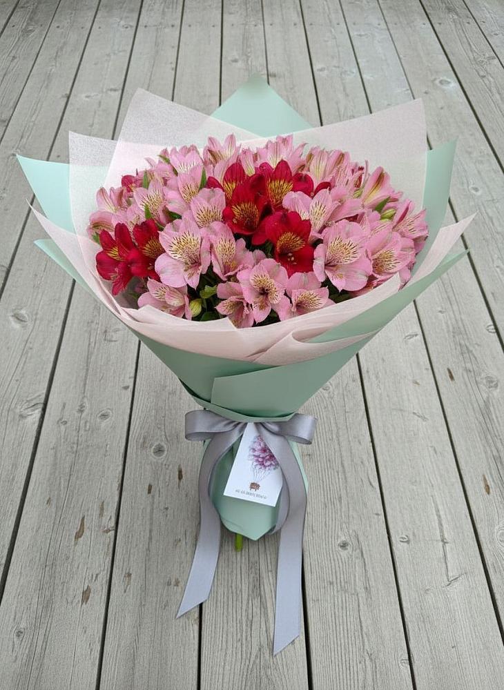 Букет цветов из: Альстромерии в Юргинское