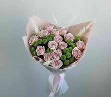 Букет цветов из:  Розы и Хризантемы в Юргинское