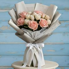Букет цветов из:  Розы #REPLACE_PRED# Юргинское
