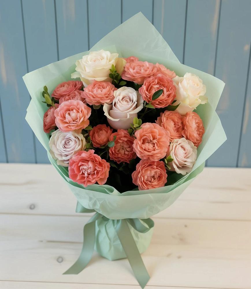 Букет цветов из: Розы в Юргинское