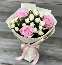 Букет цветов из:  Розы в Юргинское