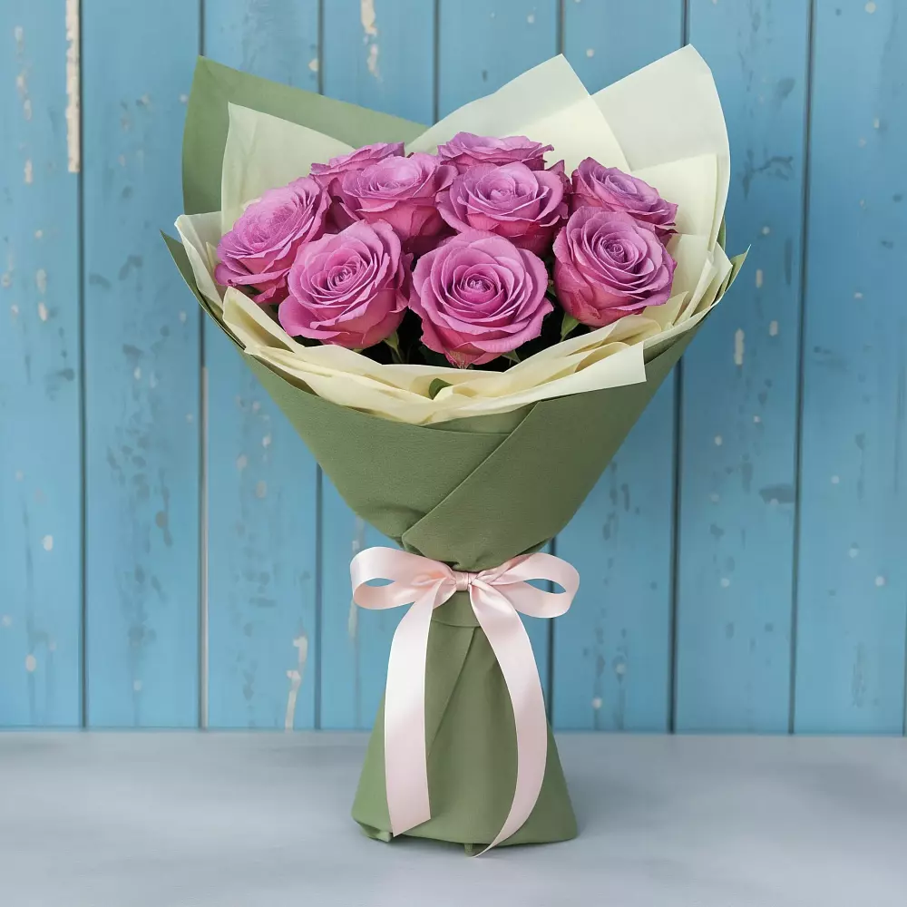 Букет Розы Фёрст Леди в Юргинское