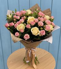Букет цветов из:  Розы в Юргинское