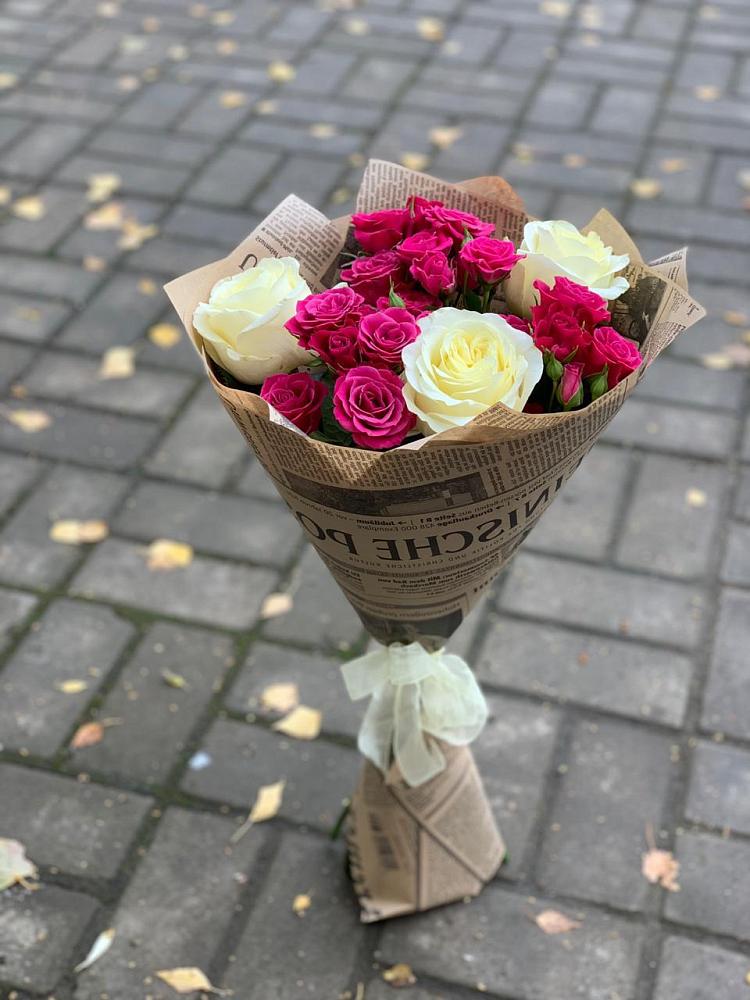 Букет цветов из: Розы в Юргинское