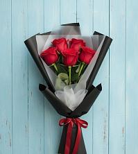 Букет цветов из:  Розы в Юргинское