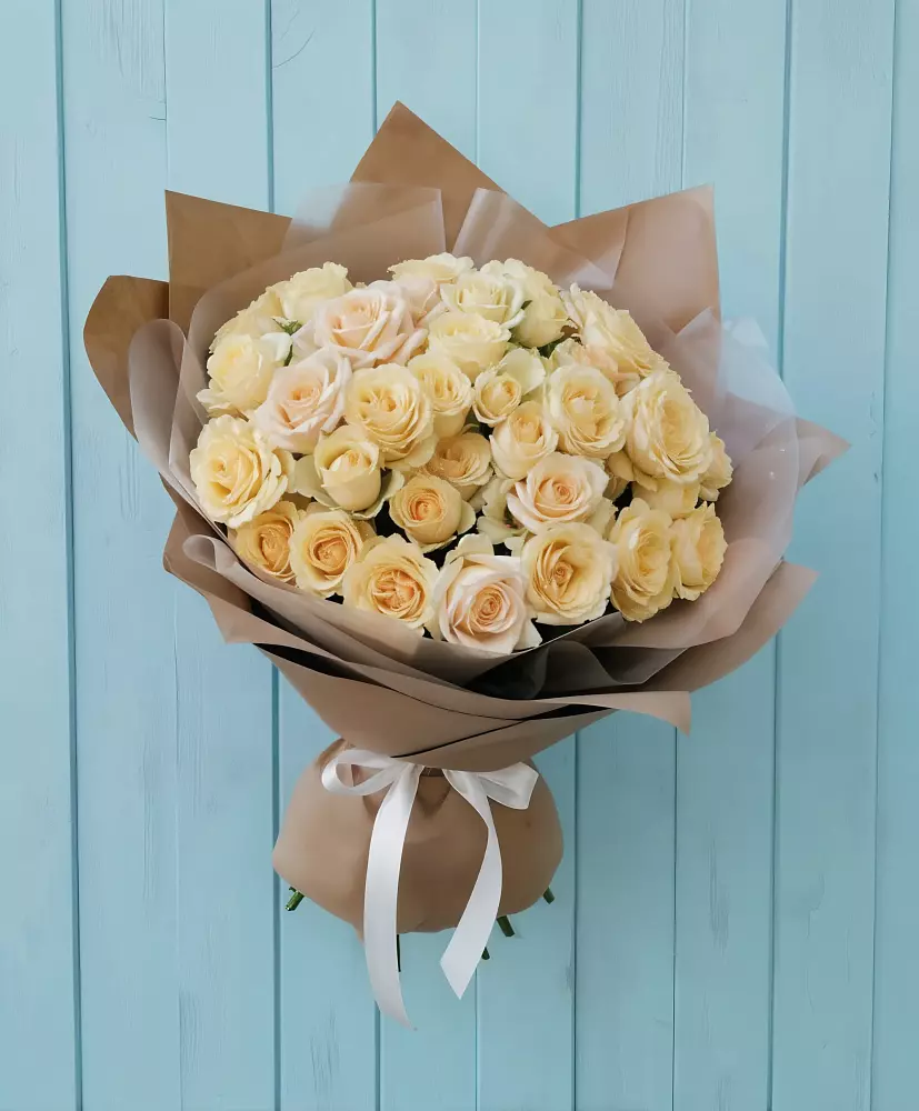 Букет Кремовое облако в Юргинское