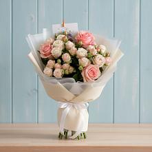 Букет цветов из:  Розы в Юргинское
