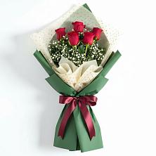 Букет цветов из:  Розы в Юргинское