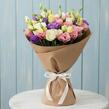 Букет цветов из:  Лизиантусы в Юргинское