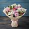 Букет цветов из: Хризантемы, Альстромерии и Розы в Юргинское